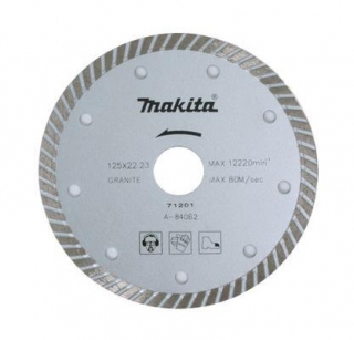 A-84062	Алмазный диск рифл. турбо 125х22,22