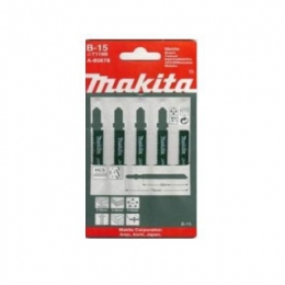 Пилки для лобзика MAKITA "В-15" (50мм,ДСП,ДИП,фанера,пластик) 5 шт.